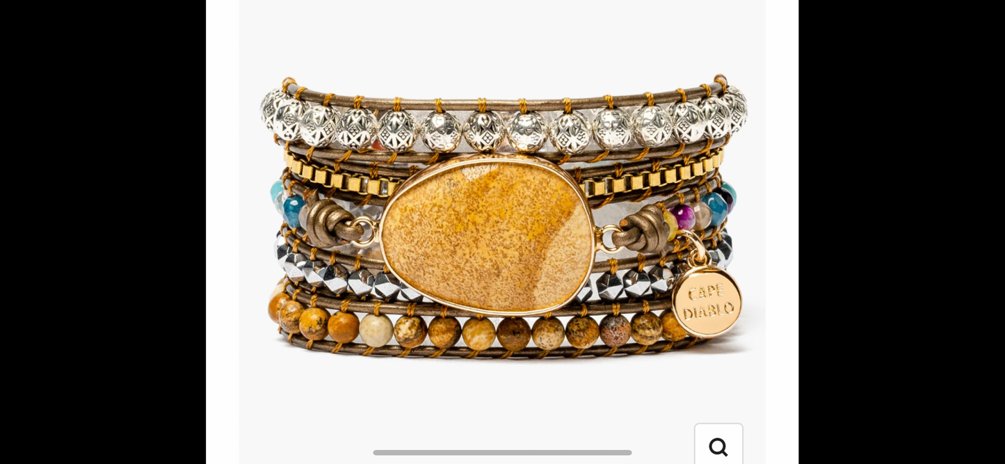 Wrap Bracelet Earth Tones