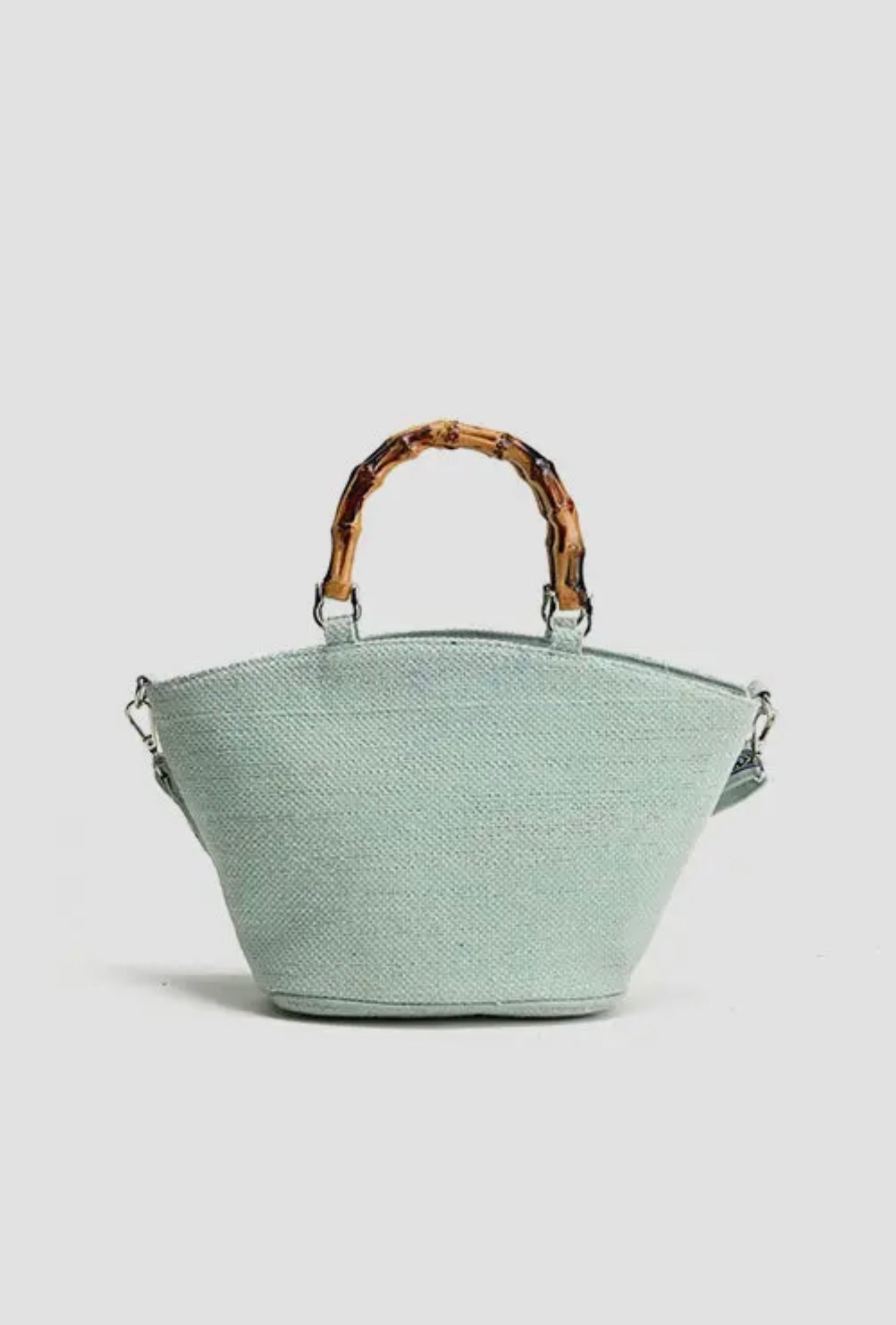 Blue Butterfly Periwinkle Purse