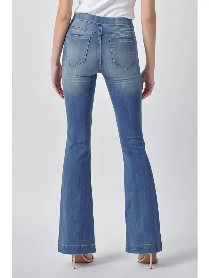 Cello Jeans Medium Wash Flare