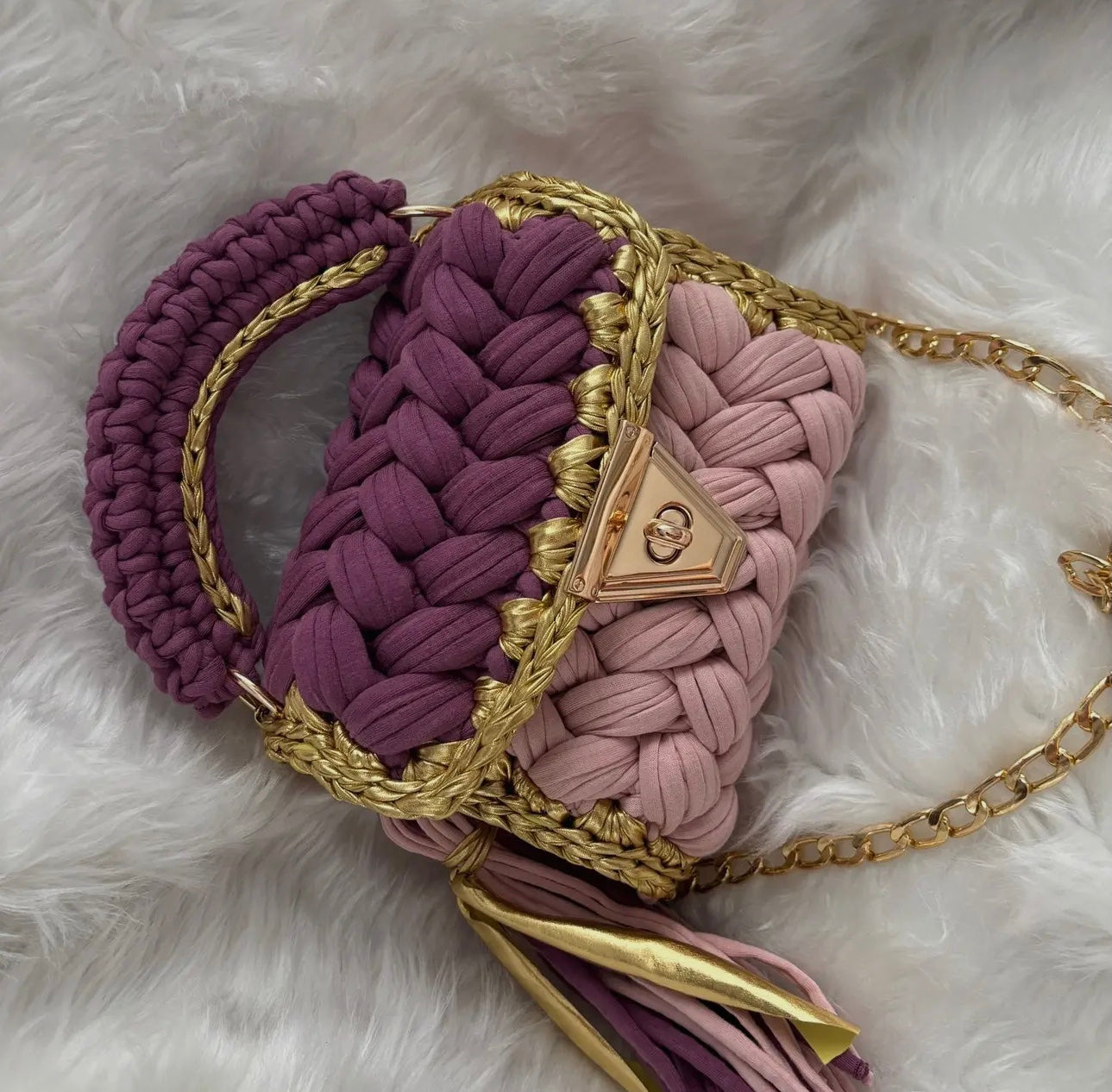 Handmade Crochet Shoulder Bag