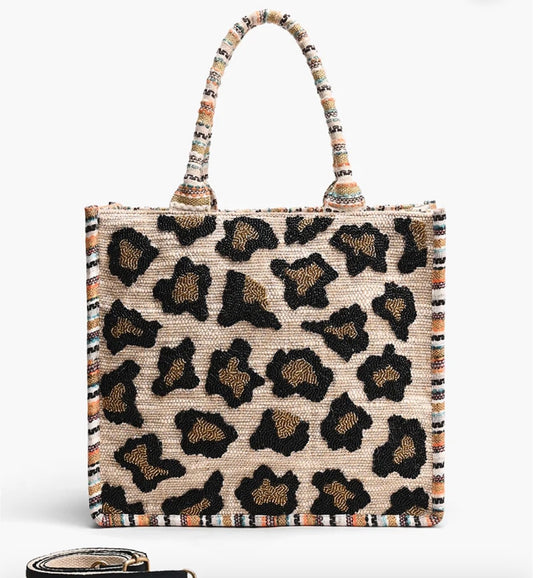 Luxe Leopard Tote