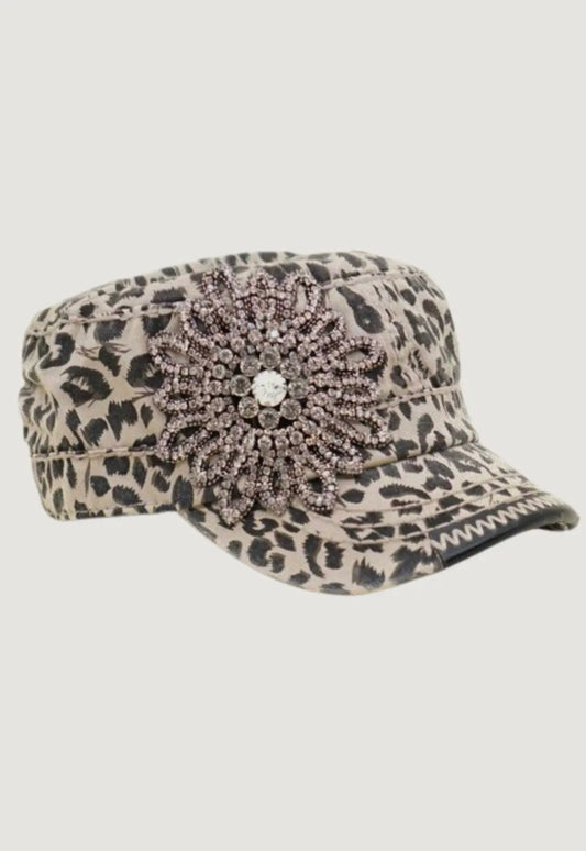 Giraffe Jeweled Cap