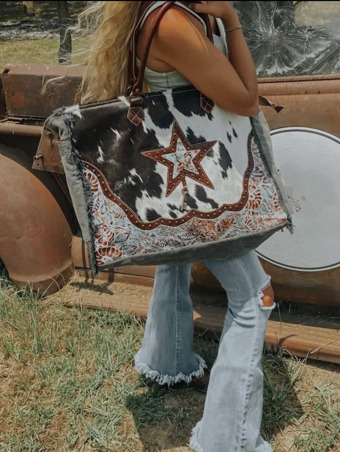 Weekender Bag - Cowhide