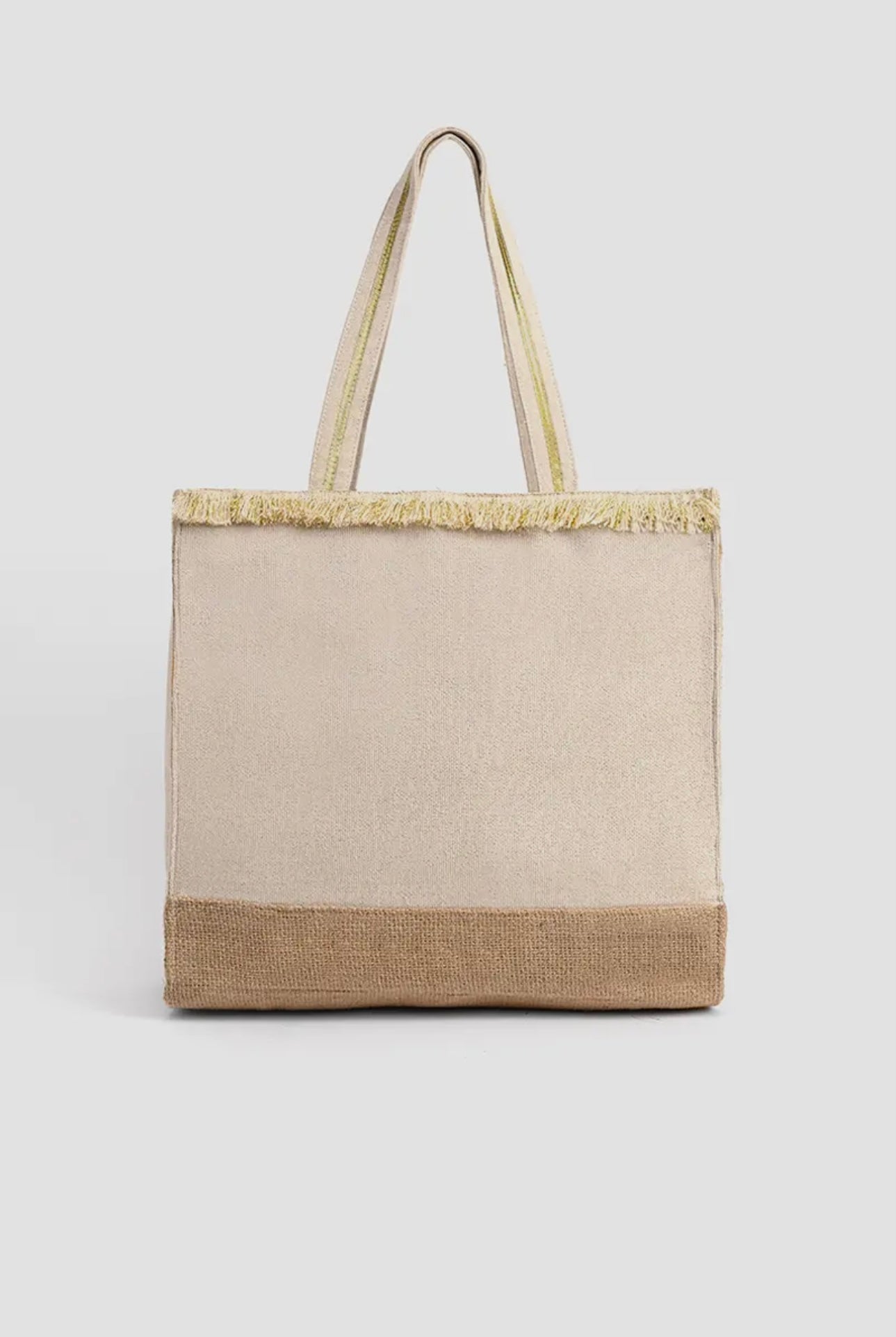 Champagne Forever Tote - Hand Beaded