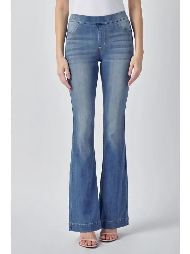 Cello Jeans Medium Wash Flare