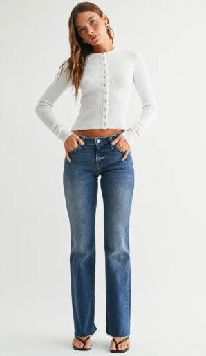 Low Rise Bootcut from Just Black Denim