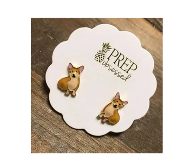 Corgi Earrings